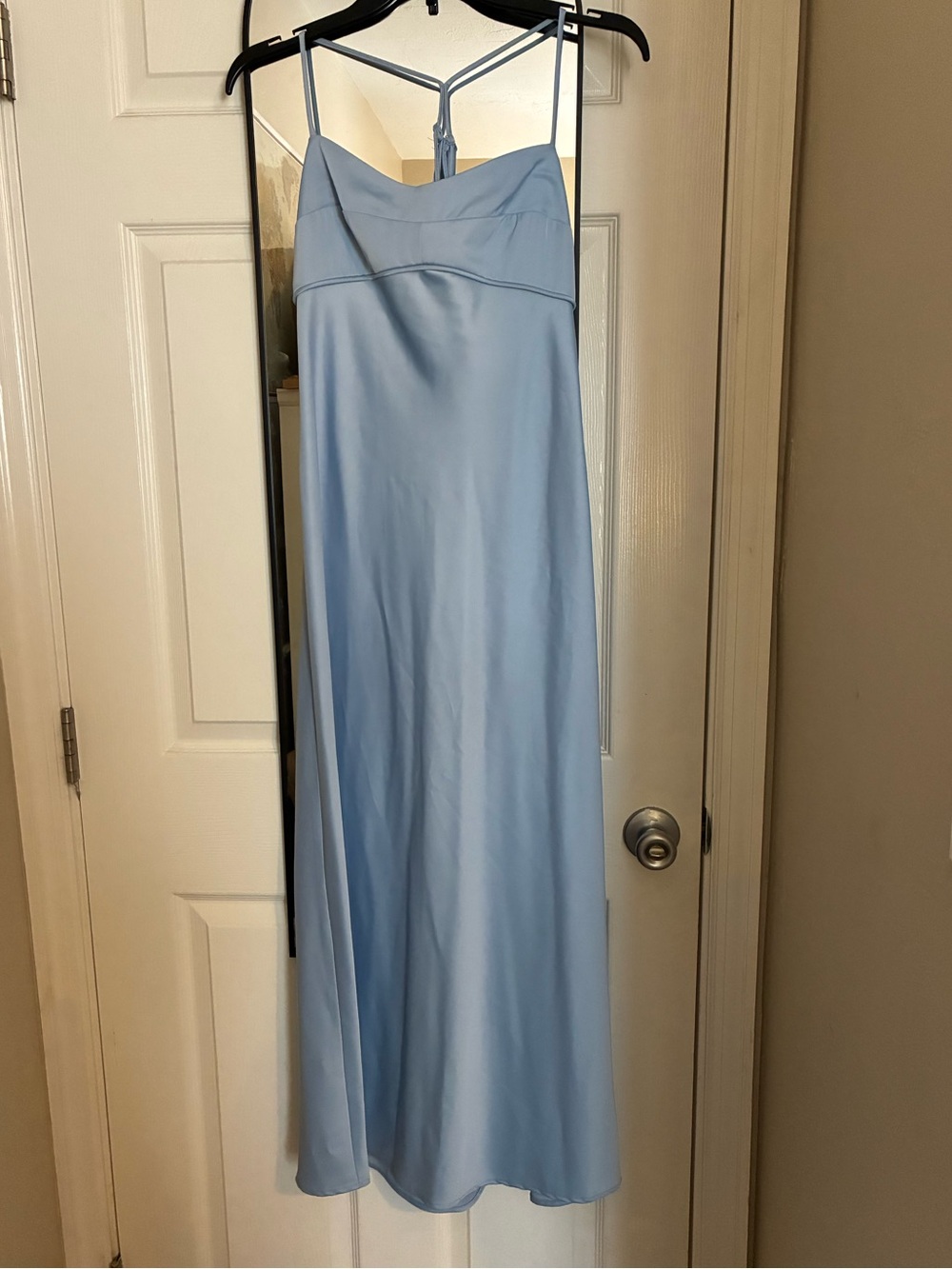 Wayf Formal Light Blue Dress
